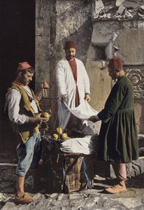 Marchand de coings à Constantinople